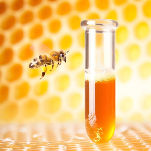 bee honey tube