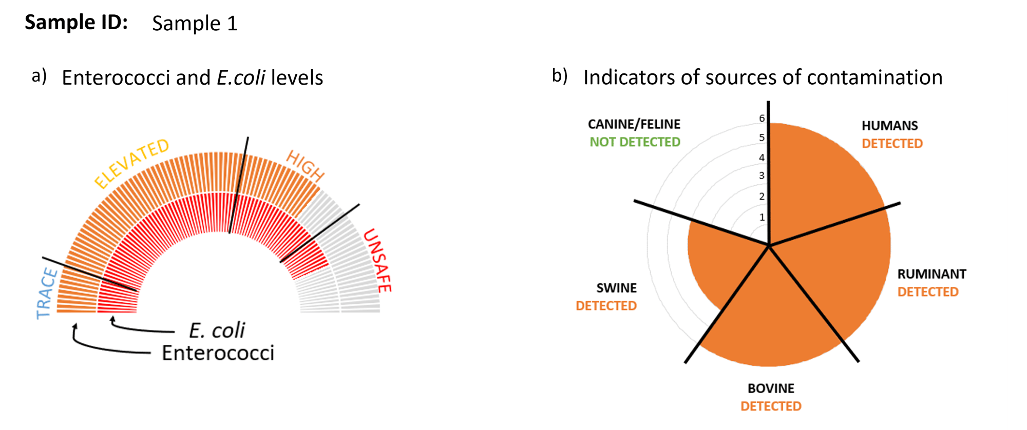 Example MST Data chart - High levels Example MST Data chart - High levels